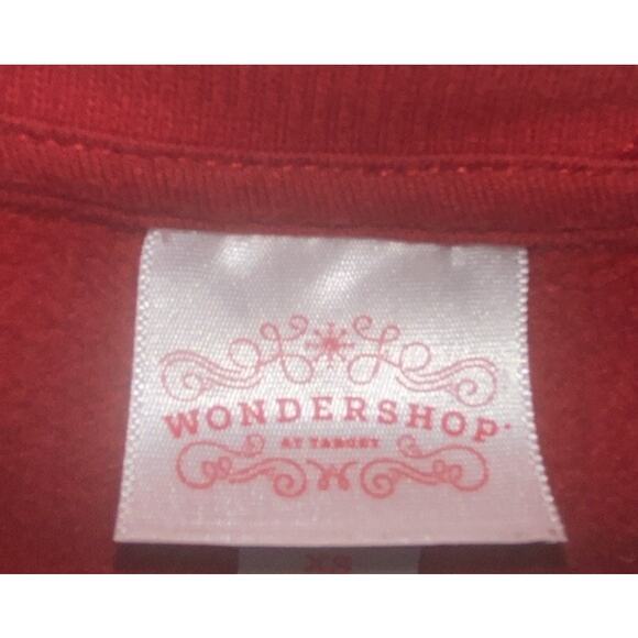 Wondershop Target Sweatshirt Size XS Red Special Edition - Picture 6 of 7
